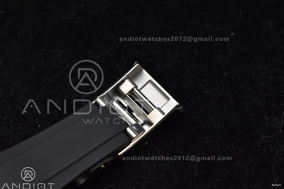 on Black Daytona Diamonds Best Edition Rubber 116519 Oysterflex Dial SA4130 BTF 1:1 Strap 1126